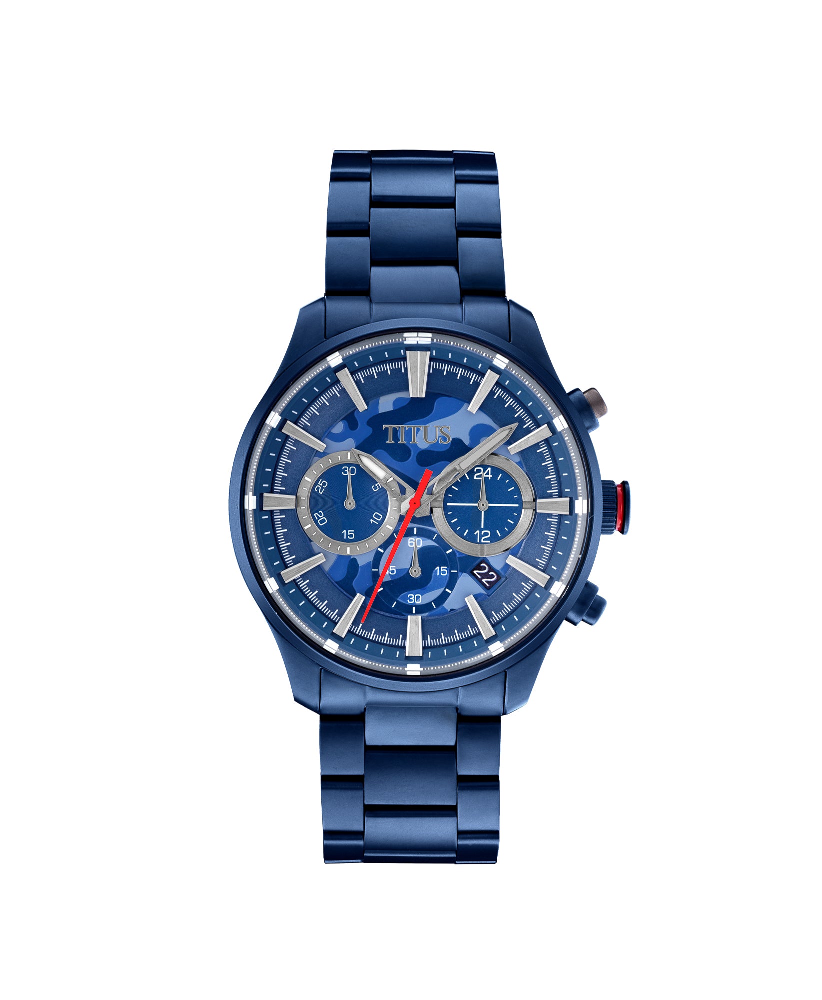 Saber計時石英不鏽鋼腕錶 W06-03287-009