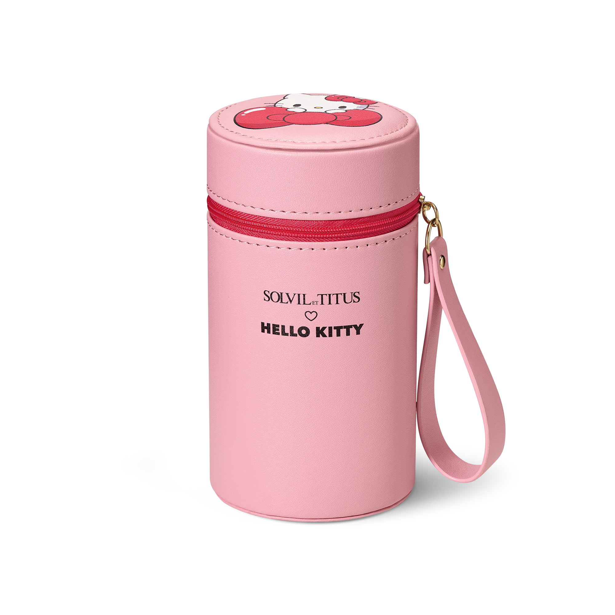 Solvil et Titus Hello Kitty 限量版三針石英不鏽鋼腕錶 W06-03416-001