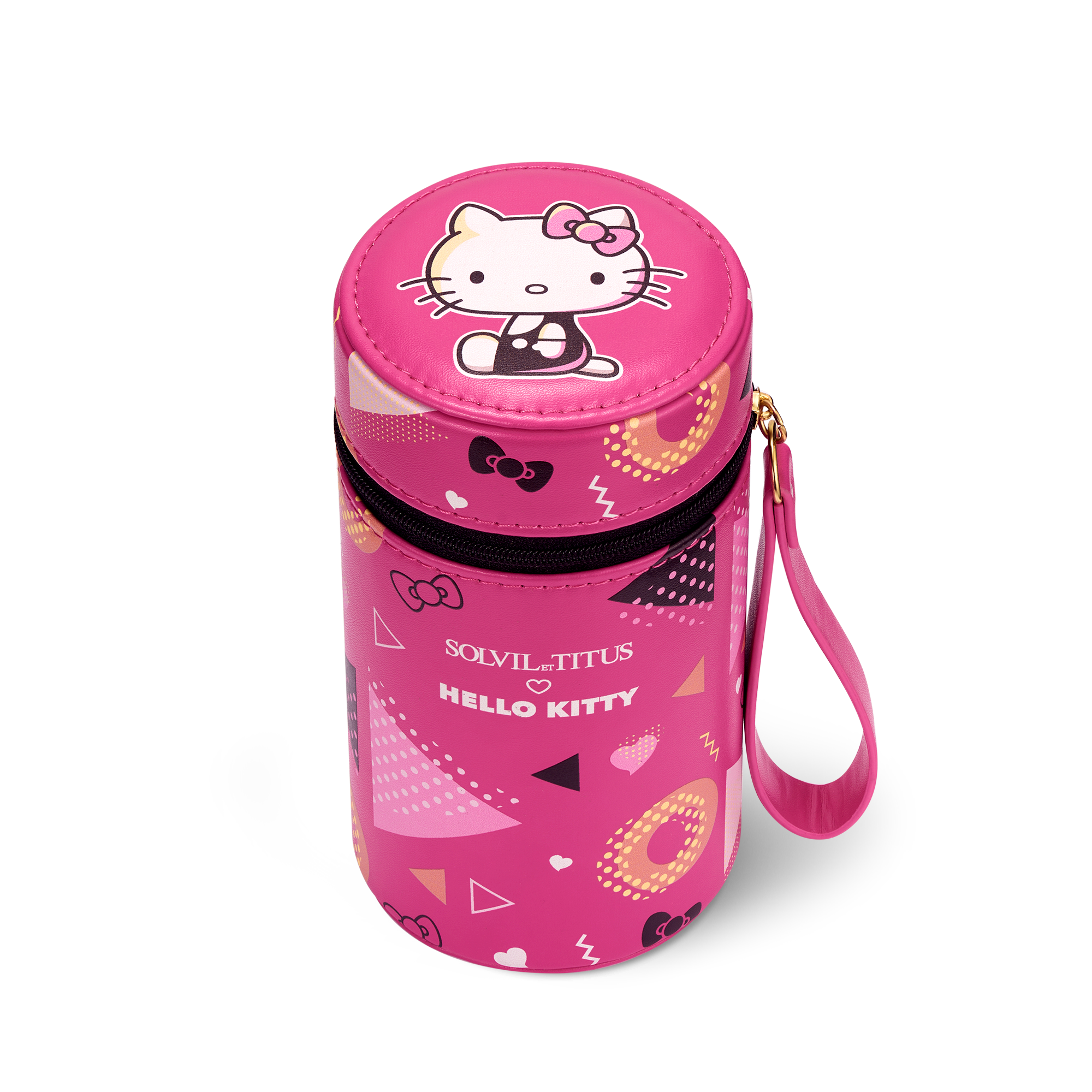Solvil et Titus Hello Kitty 限量版多功能石英不鏽鋼腕錶 W06-03417-001
