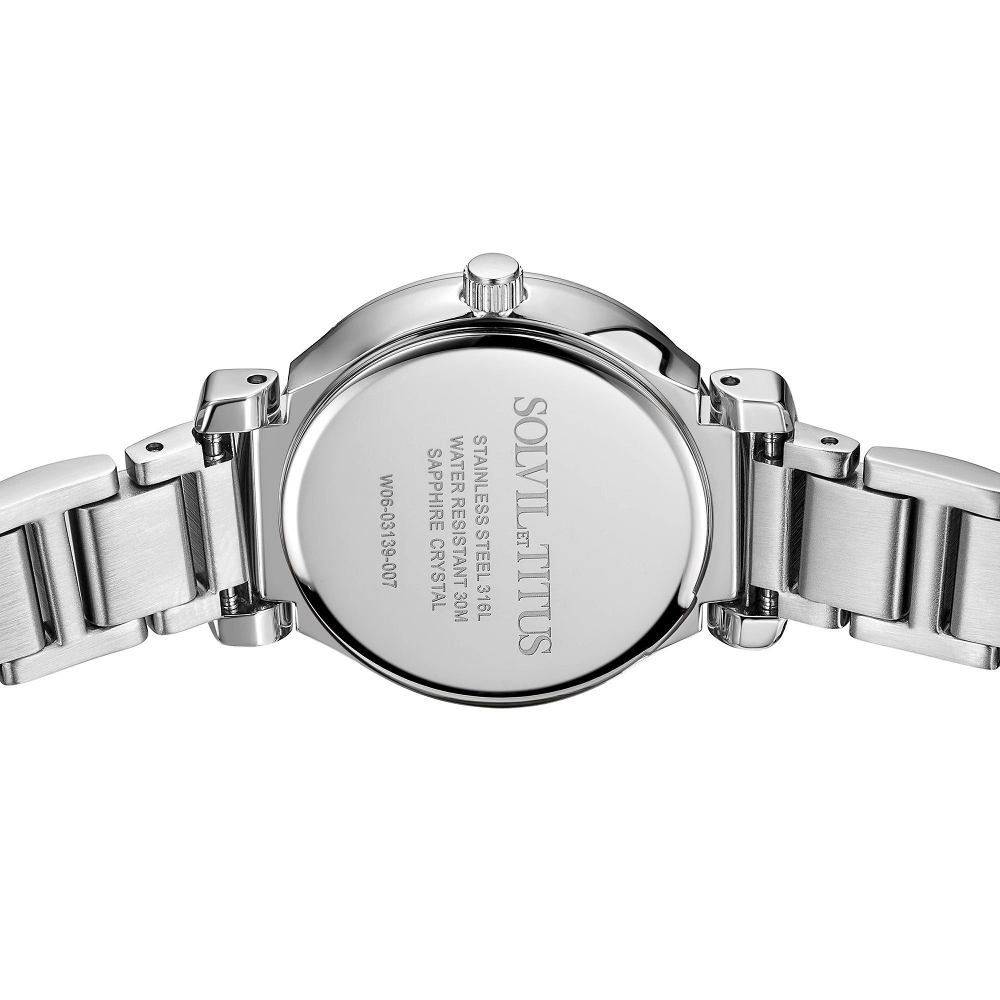 Fair Lady三針石英不鏽鋼腕錶 W06-03139-007