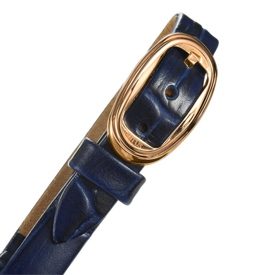 Once兩針石英皮革腕錶 W06-03207-011