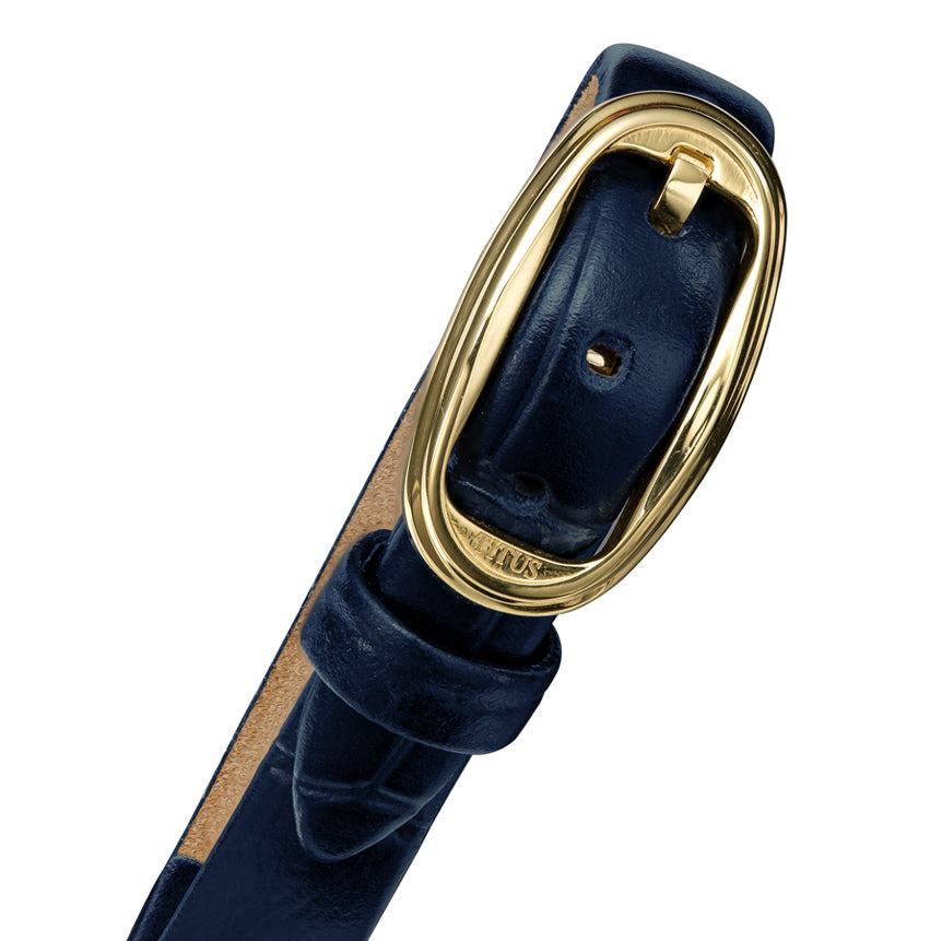 Once兩針石英皮革腕錶 W06-03207-015