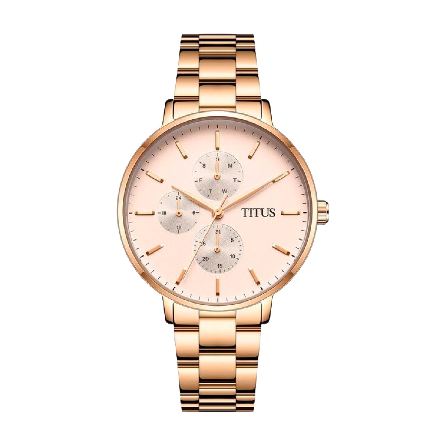 Interlude多功能石英不鏽鋼腕錶 W06-03259-004