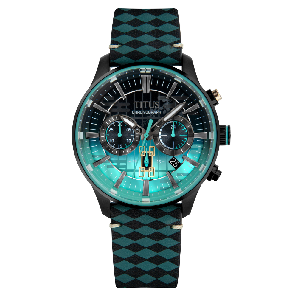 Solvil et Titus x Demon Slayer計時石英不鏽鋼腕錶 W06-03335-003