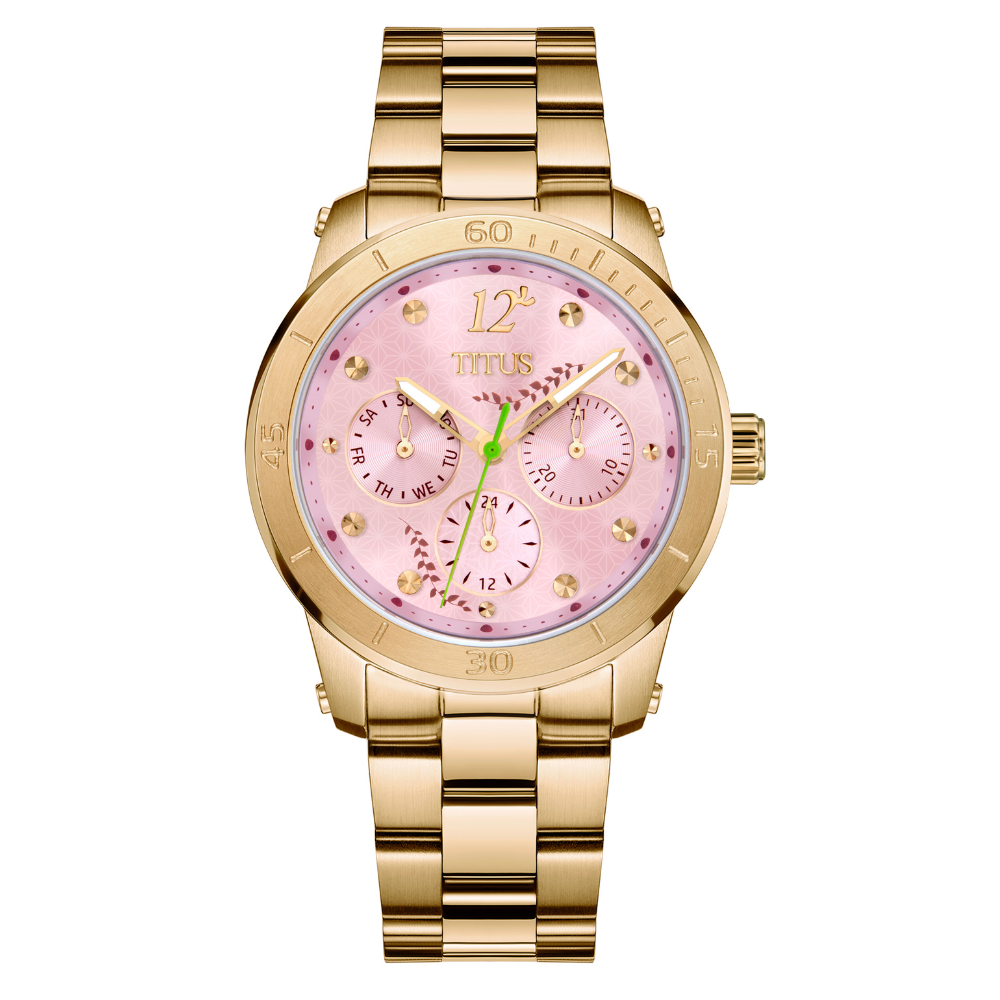 Solvil et Titus x Demon Slayer多功能石英不鏽鋼腕錶 W06-03336-001