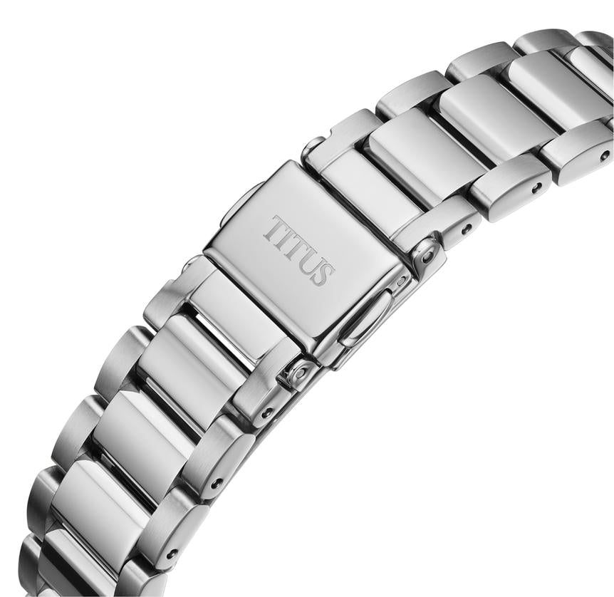 Devot多功能晝夜顯示石英不鏽鋼腕錶 W06-03262-007