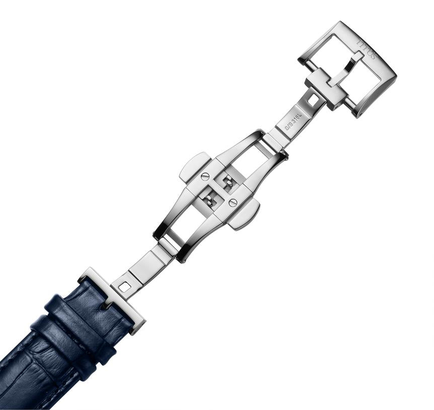 Classic多功能自動機械皮革腕錶  W06-03332-001