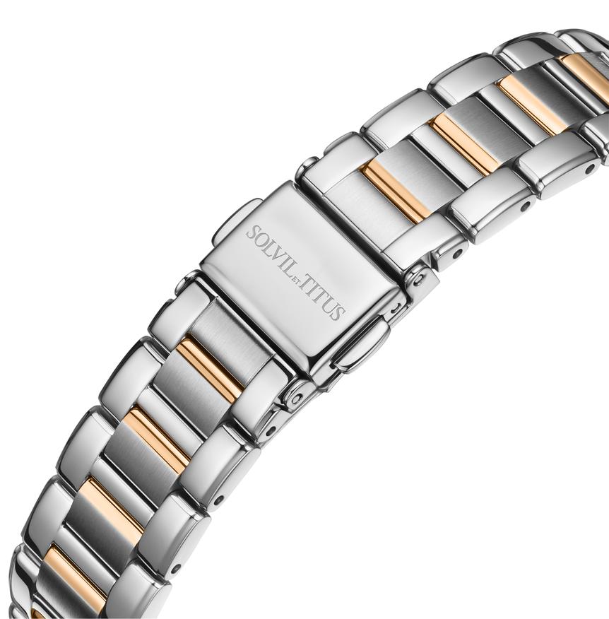 Fair Lady兩針石英不鏽鋼腕錶 W06-03399-002