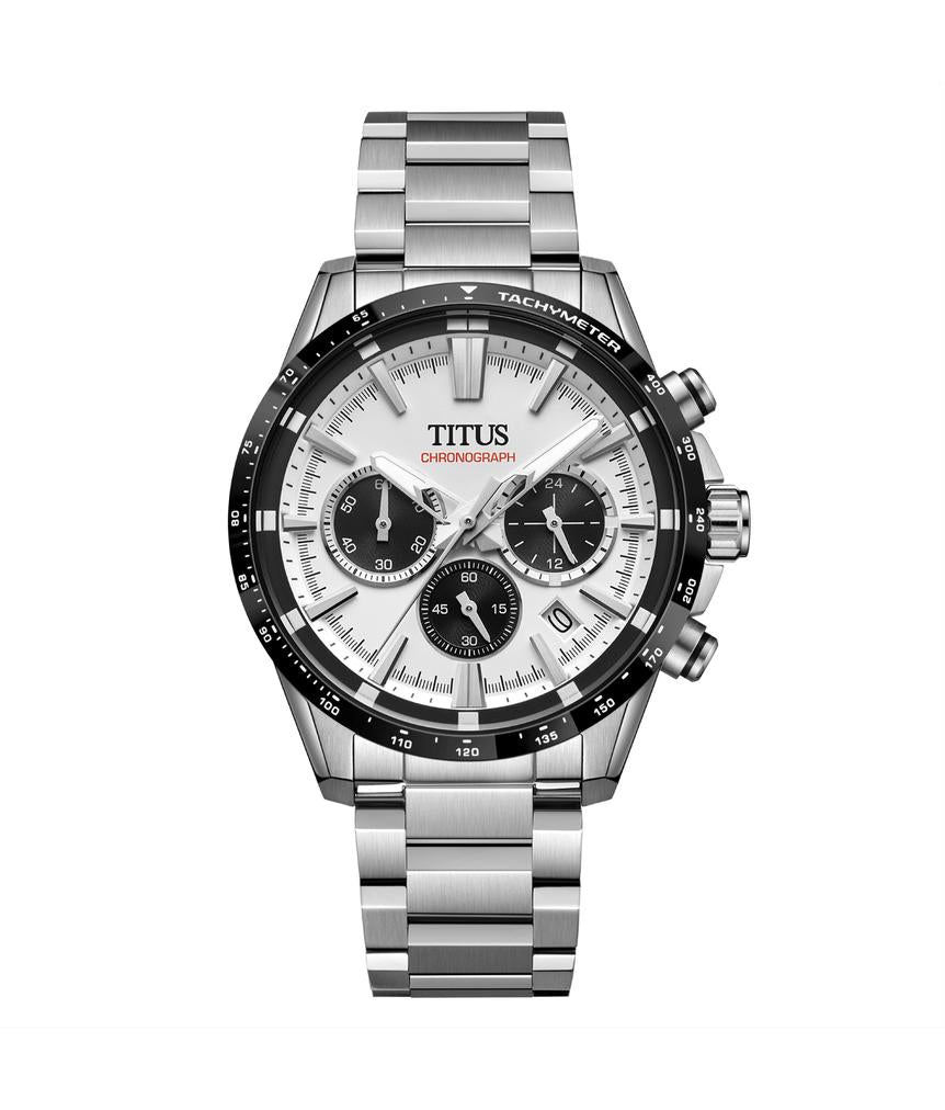 Saber計時石英不鏽鋼腕錶 W06-03401-001