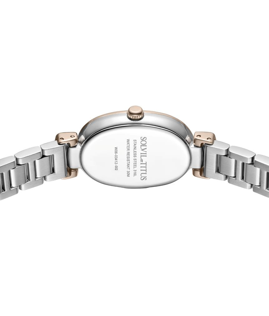 Fair Lady三針石英不鏽鋼腕錶 W06-03412-002