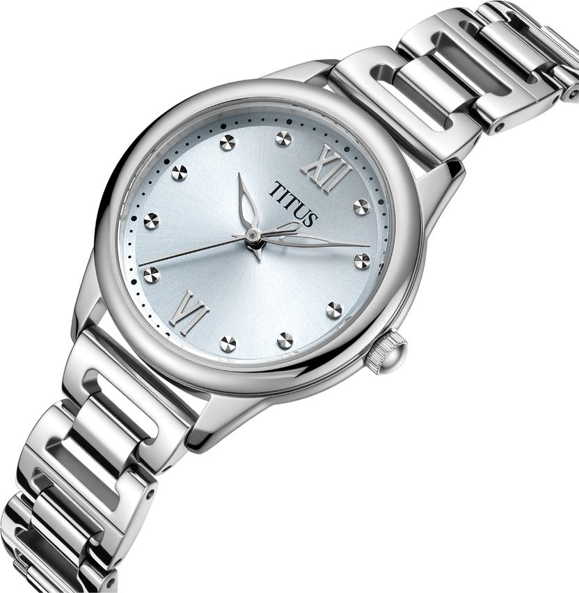 Fashionista三針石英不鏽鋼腕錶  W06-03425-001