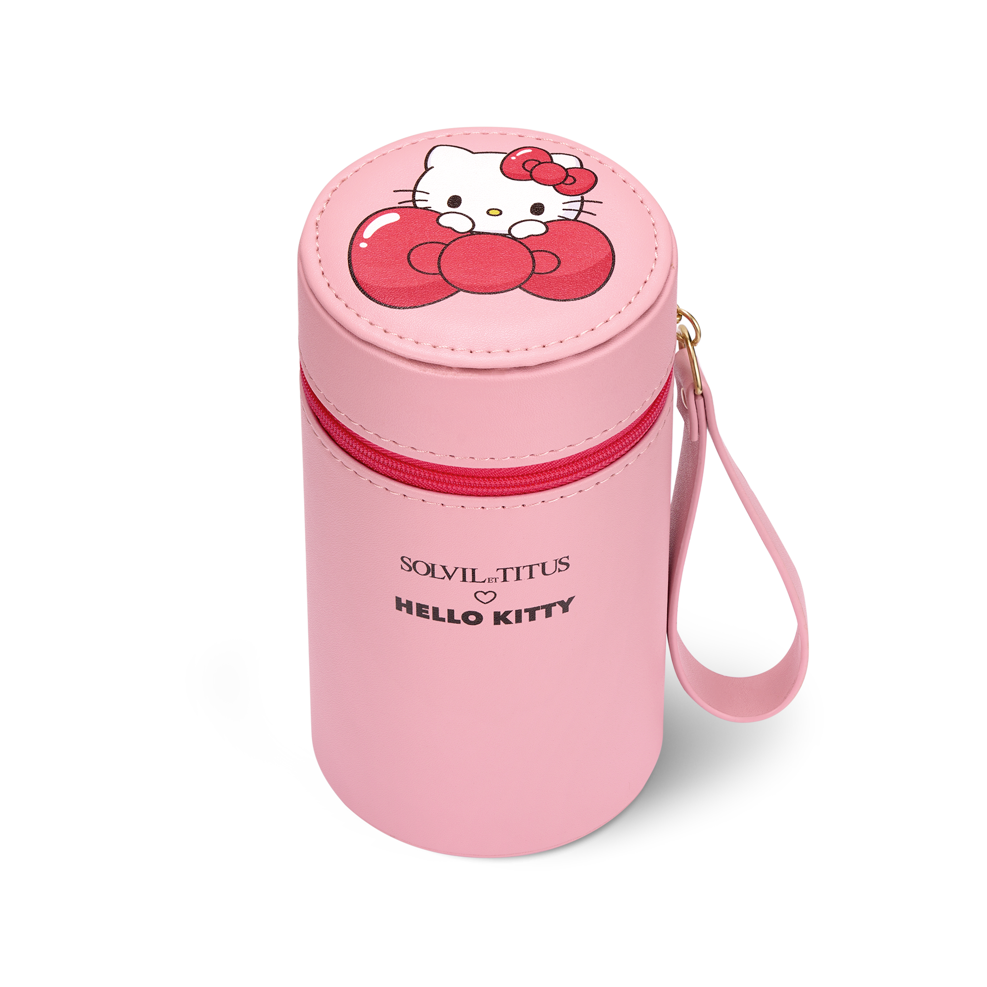 Solvil et Titus Hello Kitty 限量版三針石英不鏽鋼腕錶 W06-03416-001