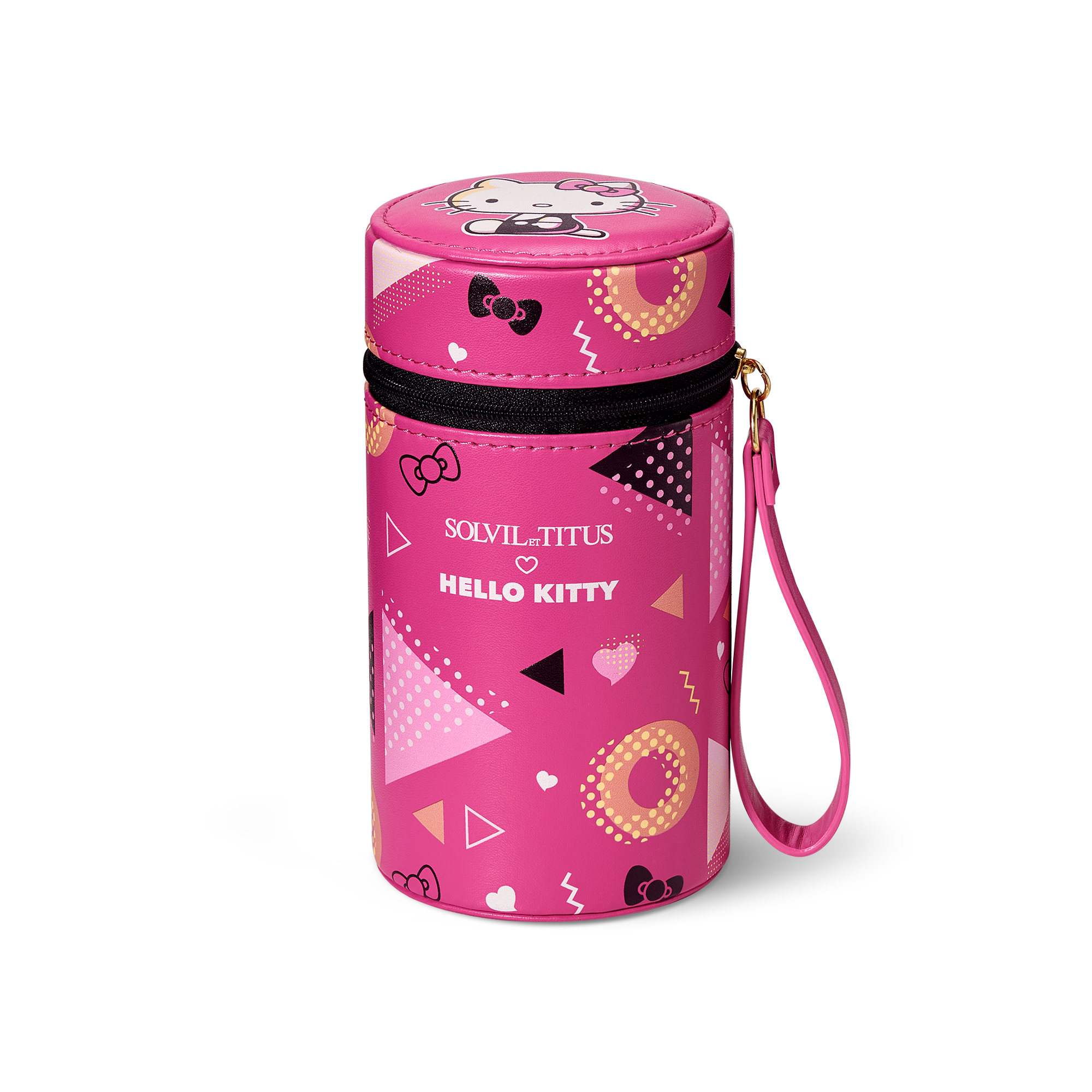 Solvil et Titus Hello Kitty 限量版多功能石英不鏽鋼腕錶 W06-03417-001