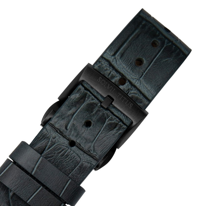 Barrique三針自動機械皮革腕錶  W06-03268-006
