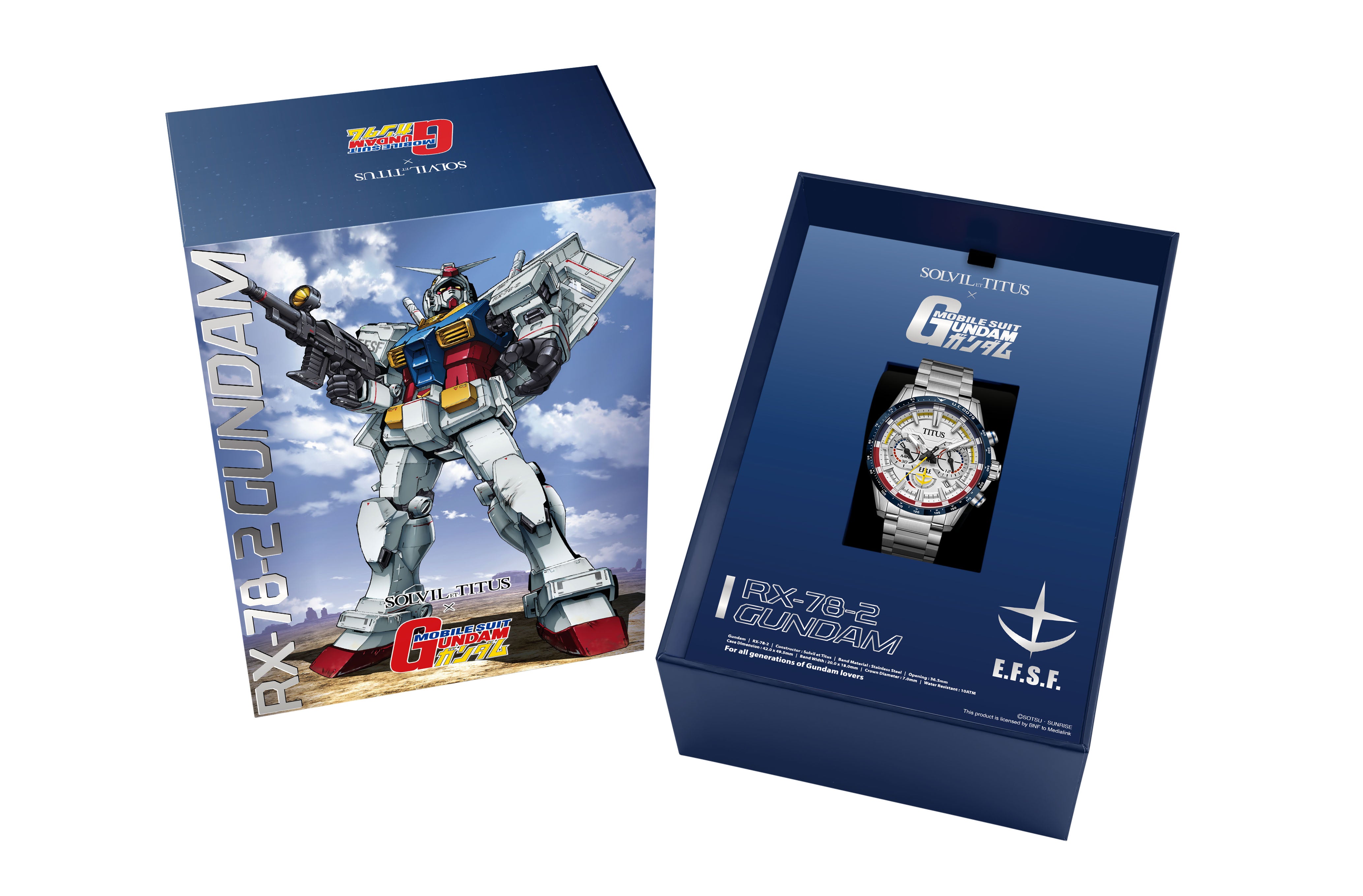 Saber系列「RX-78-2 高達」限量版計時腕錶（限量數量待定） W06-03407-001